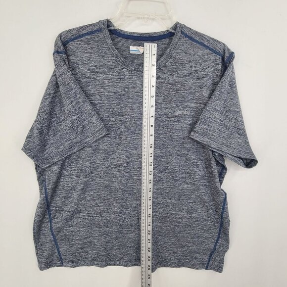 Columbia Women's Short Sleeve Moisture Wicking Activewear Top Gray Size XL - Picture 6 of 9